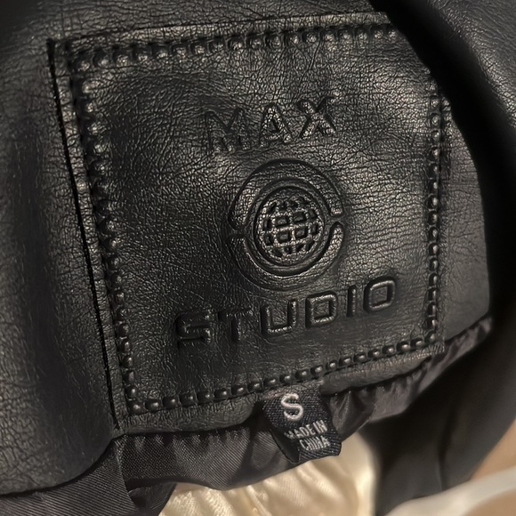 Max Studio faux leather moto jacket - Picture 7 of 7